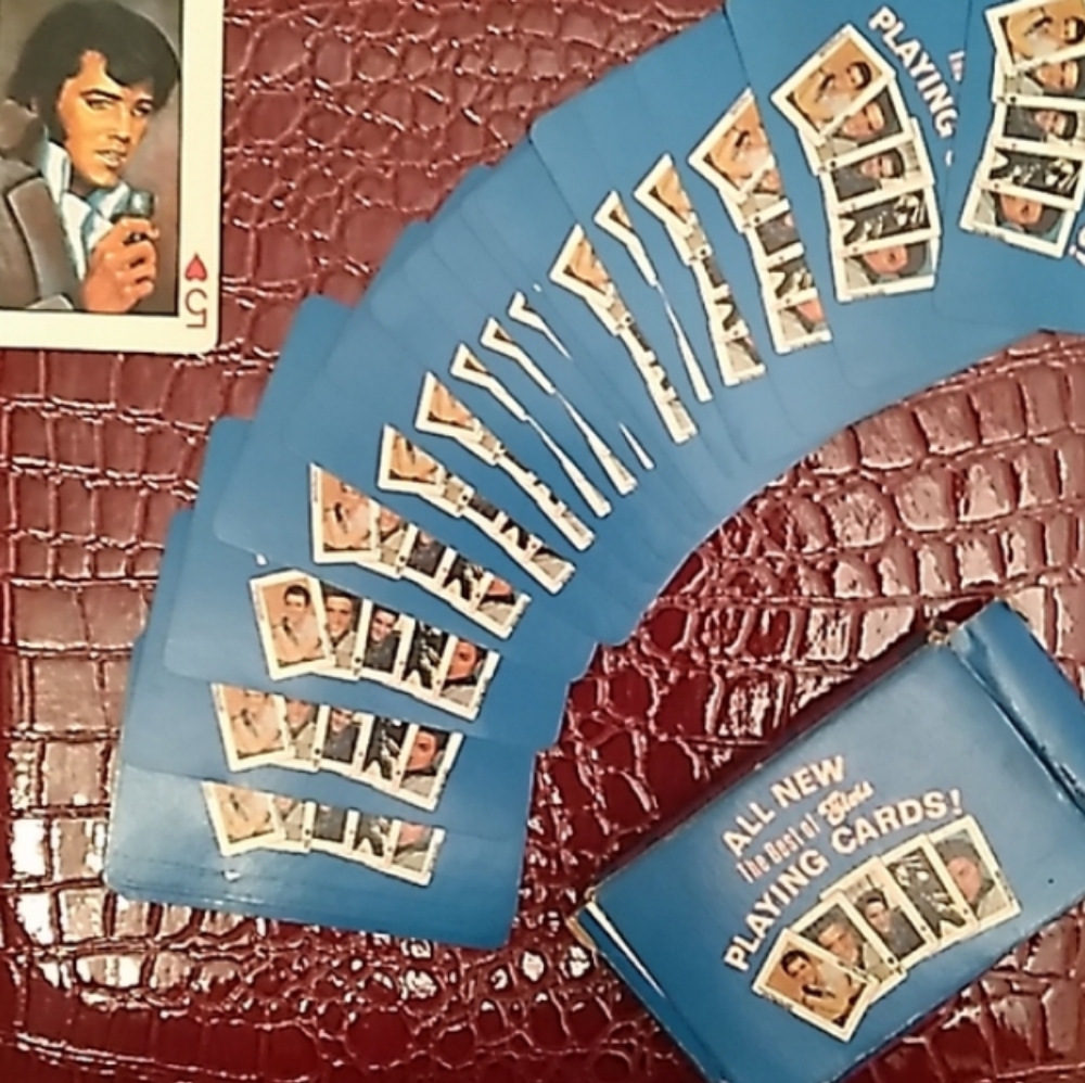 Vintage 1988 Elvis Presley Deck of Playing Cards